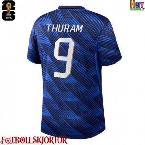 Frankrike Marcus Thuram #9 Hemmatröja VM 2026 Kortärmad